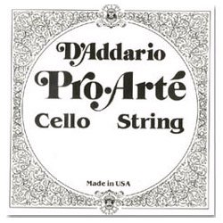 D'Addario Pro-Arte 4/4 Cello String Set Medium Gauge